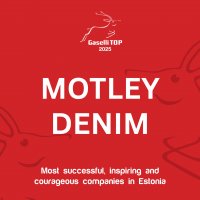 Gazelle TOP 2025 diploma Motley Denim