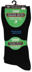 D555 Harold Extra Wide Comfort Fit Socks 3-pack