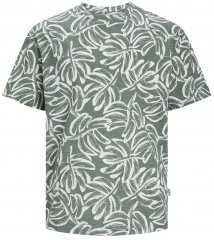 Jack & Jones JORLAFAYETTE AOP T-Shirt Laurel Wreath