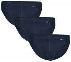 Adamo 129630 Slips 3er-Pack Dunkelblau