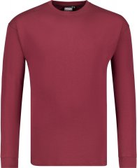 Adamo Floyd Comfort fit Long sleeve T-shirt Burgundy