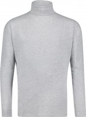 Adamo Fabio Comfort fit Turtleneck Long sleeve T-shirt Grey