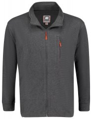 Adamo 159114 Ottoman Sweatjacke Dunkelgrau