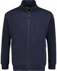Adamo 159304 Sweatshirt mit Reißverschluss Marineblau