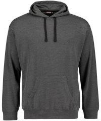 Adamo 159310 Kapuzenpullover Dunkelgrau meliert