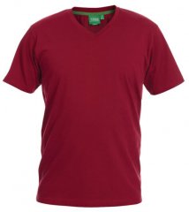 D555 Signature V-Ausschnitt T-shirt Rot