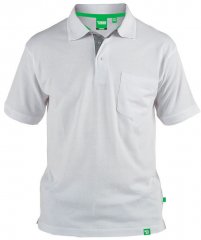 D555 Grant Poloshirt Weiß