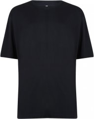 Motley Denim V-Ausschnitt T-shirt Schwarz