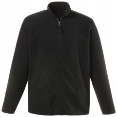 JP1880 705552 Fleecejacke mit Stehkragen Schwarz