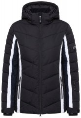 Ulla Popken 725348 Gesteppte Skijacke Schwarz