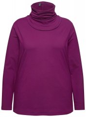 Ulla Popken 751623 Schnelltrocknendes Skishirt Rosa