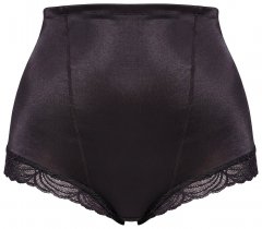 Ulla Popken 781632 Shaping-Slip mit hoher Taille Braun