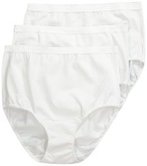 Ulla Popken 795269 Slips mit hoher Taille 3er-Pack Weiß