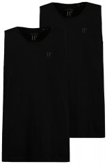 JP1880 796858 Tanktop Doppelpack Schwarz