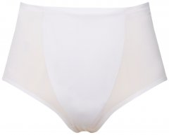 Ulla Popken 800498 Shaping-Slip mit hoher Taille Weiß