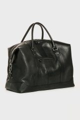JP1880 810787 Reisetasche aus Lamm-Nappaleder Schwarz