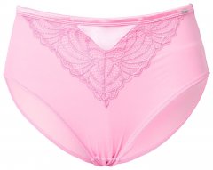 Ulla Popken 811602 Slips mit Spitze Rosa