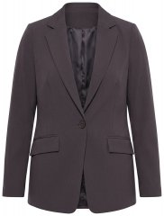 Ulla Popken 811944 Klassischer Blazer Mahagonibraun
