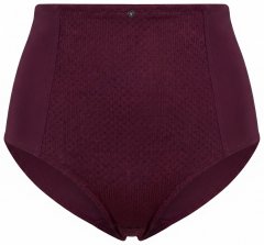 Ulla Popken 813137 Shaping-Slip mit hoher Taille Weinrot