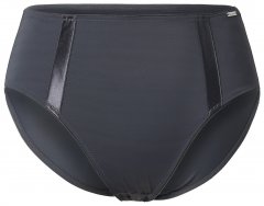 Ulla Popken 815268 Gestreifte Slips Anthrazit