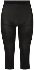 Ulla Popken 815580 3/4-Strumpfleggings mit Oberschenkelschutz 80 den Schwarz