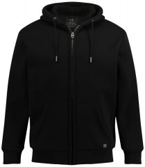JP1880 820464 Kapuzenjacke mit Teddyfutter Schwarz