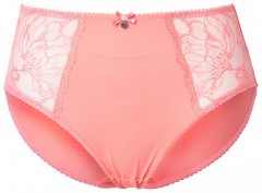 Ulla Popken 822864 Slips mit Spitze Hellrosa