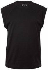 JP1880 826660 Tanktop mit tiefer Schulter Schwarz