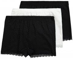 Ulla Popken 827286 Pantys 3er-Pack Schwarz