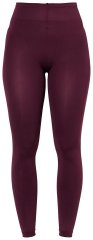 Ulla Popken 833806 Strumpfleggings 200 den Weinrot