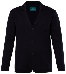 Boston Park 747 Flexlastic Stricksakko Dunkelblau