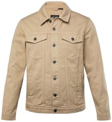 Men+ 446 Jeansjacke mit Brusttaschen Sand