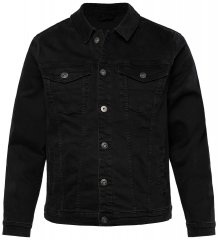 JP1880 836791 Jeansjacke mit vier Taschen Schwarz