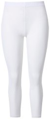 Ulla Popken 836800 Gepunktete Strumpfleggings Weiß