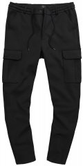JP1880 New York Flexnamic Jerseyhose mit Cargotaschen Schwarz
