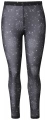 Ulla Popken 837935 Gemusterte Strumpfleggings Schwarz