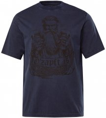 JP1880 O’zapft is! Design Vintage Look T-Shirt Navy Blue
