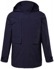 Men+ 215 Regenjacke mit Kapuze Dunkelblau