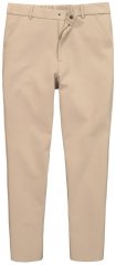 Men+ 207 Bilbao Flexlastic Jersey-Chinohose Sand
