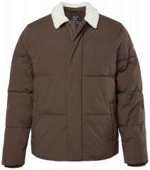 JP1880 842508 Jacke mit Teddykragen Haselnuss