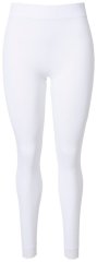 Ulla Popken 844563 Strumpfleggings mit Spitze Weiß