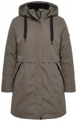 Ulla Popken 845111 Parka Dunkelgrün