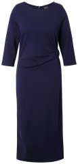 Ulla Popken 845705 Jerseykleid Dunkelblau