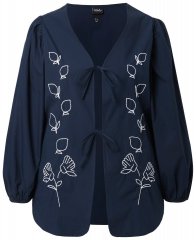 Ulla Popken 846197 Jacke Dunkelblau
