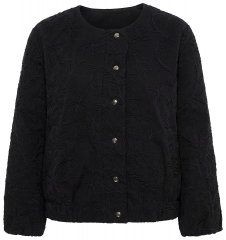 Ulla Popken 848940 Bomberjacke Schwarz