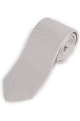 JP1880 849125 Krawatten-Set extralang Mattsilber