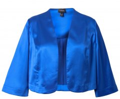 Ulla Popken 849457 Bolero Königsblau