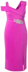 Ulla Popken 849508 Abendkleid Flieder
