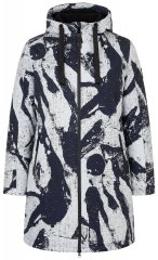 Ulla Popken 849984 Funktionsmantel Grau