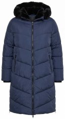 Ulla Popken 850041 Steppmantel Dunkelblau